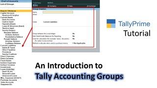 How To Create and Manage Accounting Groups in Tally Prime or Tally ERP 9