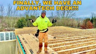 How I Install anAdvanTech Subfloor and Skirtboard on onCENTER BLI I-Joists