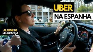 Como é trabalhar de UBER na ESPANHA?