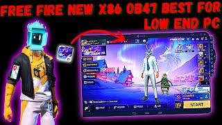 FREE FIRE X86 OB47 APK DOWNLOAD | FREE FIRE X86 APK OB47 | FREE FIRE X86  | ALL EMULATOR 120 + FPS