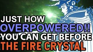 Final Fantasy 1 - How OVERPOWERED! Can You Get BEFORE The Fire Crystal