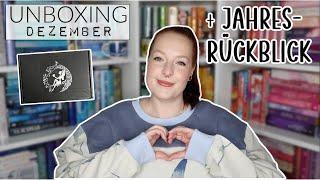 UNBOXING der DEZEMBER Box & JAHRESRÜCKBLICK 2023 -  Fairyloot YA & Adult | reading with Maren