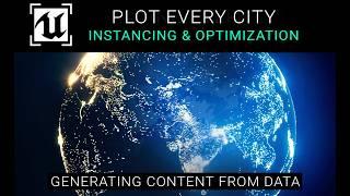 Plot Every City on Earth in Unreal Engine 5 in Just 10 Seconds!