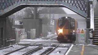 450115 Makes An Emergency Stop @ Cosham - 1/3/18