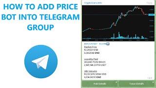 How to add Token Price Bot into Telegram group