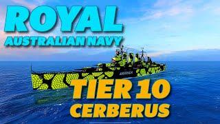 Royal Australian Navy & New Cruiser Cerberus | World of Warships Blitz