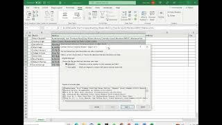 How to separate addresses in Excel
