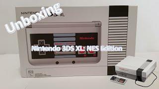 Unboxing an NES Limited Edition Nintendo 3DS XL System