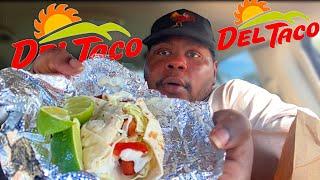 CRISPY SHRIMP TACOS FROM DEL TACO!!!!!