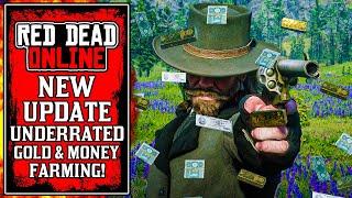 The NEW Red Dead Online UPDATE Has UNDERRATED GOLD & Money Farming Methods.. (RDR2)