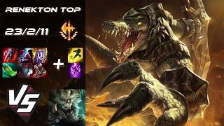 TOP Renekton vs Rengar - EU Grandmaster Patch 14.14