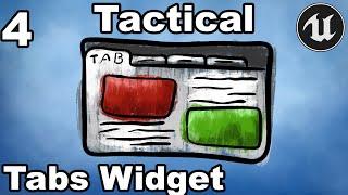 Tactical Combat 4 - Widget with Tabs - Unreal Engine Tutorial Turn Based