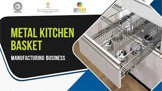 Metal Kitchen Basket Manufacturing Business | Business Idea | Udyami India