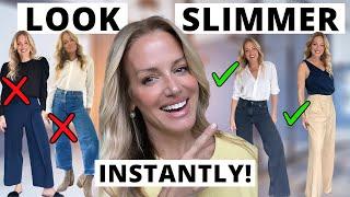 LOOK SLIMMER  *INSTANTLY*  WITHOUT DIETING!