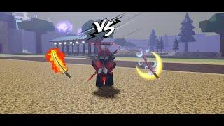 Fire God Breathing VS Other Strong Breathings & Arts / Slayer Tycoon 1.7 PvP /