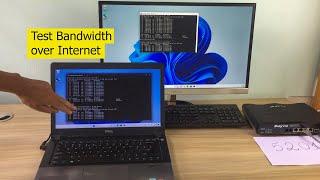 Iperf | Check bandwidth over the Internet