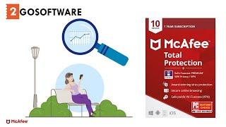 McAfee Total Protection with VPN included. Stay safe, stay anonymous.