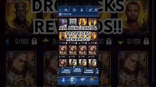 DUNGEONS AND DROPKICKS INFERNO ALL REWARDS!! #wwe #wwesupercard