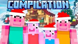 Peppa Pig Plays Minecraft Compilation #2