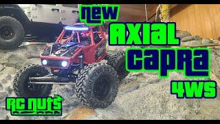 Axial Capra 4ws and how to put on dx5c