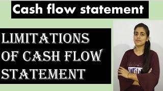 limitations of cash flow statement || cash flow statement || disadvantages || class 12 account || dk