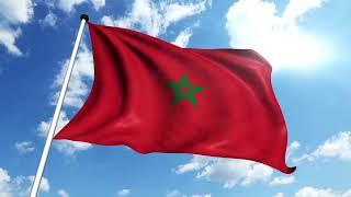 Morocco Flag Waving | Moroccan Flag Waving | Morocco Flag Screen