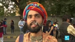 Inde : la Gay Pride dans les rue de New Delhi