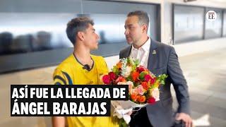 Así fue la llegada del medallista olímpico Ángel Barajas a Colombia | El Espectador