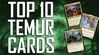 Top Ten Temur Commander Cards