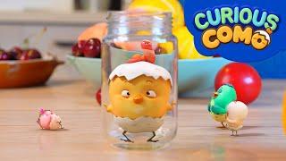 Curious Como | Ice cream + More Episodes 13min | Cartoon video for kids | Como Kids TV