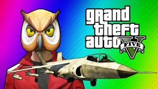 GTA 5 Online Funny Moments - Hydra Jet Fun, Delirious's Battle Gear, Owl Tree!