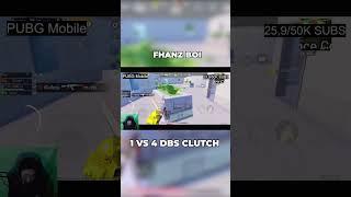 1 VS 4 DBS Clutch pake sensi subscribers #pubgmobile #fyp #fypage #pubgtrend #trend #pubgm