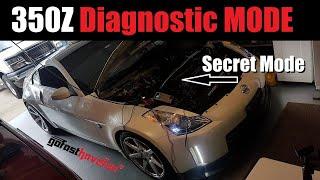 Nissan 350Z / Infiniti G35 Secret Diagnostic Testing MODE | AnthonyJ350