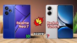 Redmi Turbo 4 vs Realme Neo 7 Comparison  Which Is Best 