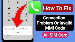 How To Fix Connection Problem Or Invalid MMI Code (2023) | How To Fix Invalid MMI Code