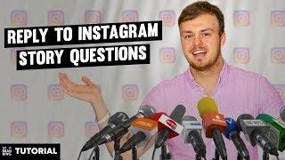 How to Reply to A Question on Instagram Stories