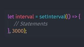 Understand setInterval() & clearInterval() Method in JavaScript Exercise