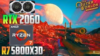 The Outer Worlds - SCE : RTX 2060 + R7 5800X3D | 1440p - 1080p | Ultra & Low