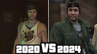 Pavel 2020 vs 2024 cutscenes - GTA Online