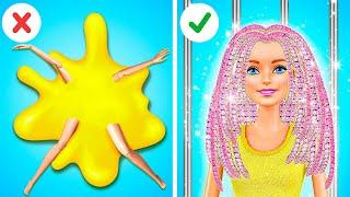 Jail DOll Wants to Be Beautiful! Extreme Makeover Hacks and Gadgets for Barbie by Double Jam