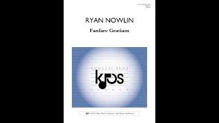 Fanfare Gratiam by Ryan Nowlin WB549