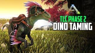 TLC PHASE 2 Dino Taming! Argentavis, Trike and Raptor! Ark Crystal Extinction E5