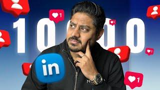 MY LINKEDIN CONTENT STRATEGY That Got Me 10,000 Followers! | How to Grow on LinkedIn | IN HINDI