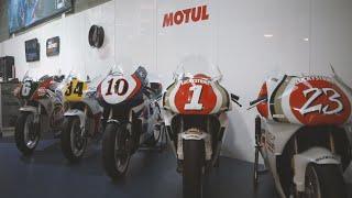 Behind the scenes at Team Classic Suzuki HQ