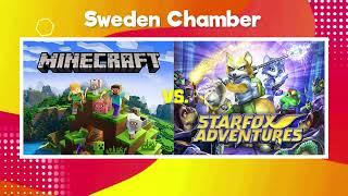 Sweden Chamber | (Star Fox × Minecraft Mix)