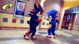 SONIC VS SHADOW AT SONIC 3 MOVIE PREMIERE!!!