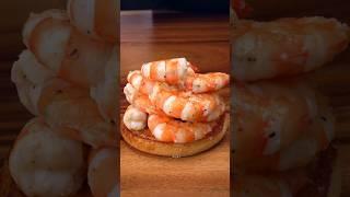 Real Shrimp Tom Yum Burger #shorts #ASMR #กินกับShorts