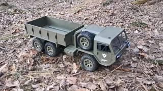 Fayee FY004A rc truck lkw car 6x6 6wd ferngesteuert lkw first off road test motor undersized