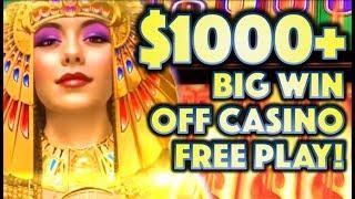 HUGE BIG WIN! AMAZING COMEBACK!! CLEOPATRA GOLD & SPIN IT GRAND Slot Machine Bonus