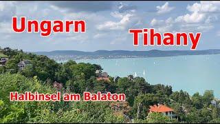 UNGARN HALBINSEL TIHANY AM PLATTENSEE BALATON